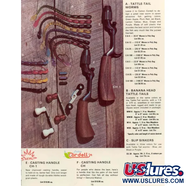 Cotton Cordell Banana Head Tattle-Tail Jig, Svart, 14g, Vasskydd, #11260