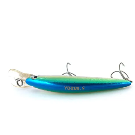 Yo-Zuri Tx-minnow Jr Sjunkande Wobbler, Blå/Grön, 10g, #10960