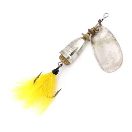 Blue Fox Super Vibrax 3 Foxtail Spinnare, Silver, 8g, fjäder, #10003