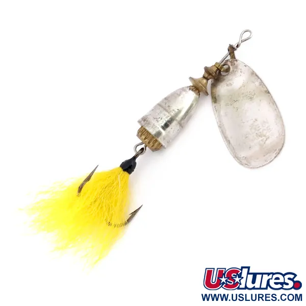 Blue Fox Super Vibrax 3 Foxtail Spinnare, Silver, 8g, fjäder, #10003