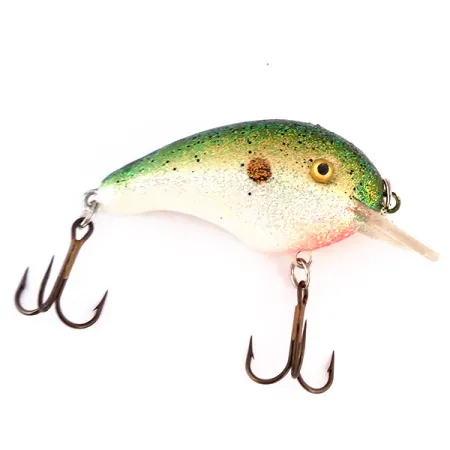 Strike King square bill Wobbler, Grön-Guld, 7g, Squarebill, #10026