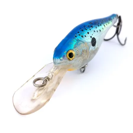 Rapala Glass Shad Rap Wobbler, Blå-Silver, 9g, suspending, #10028