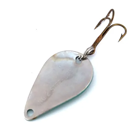 Acme Stee-Lee Skeddrag, Hammered Nickel / Green, 7g, hamrad yta, #10033