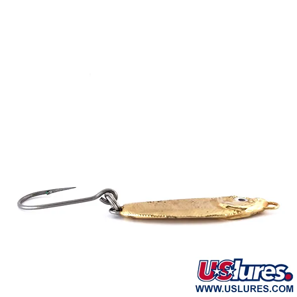 Luhr Jensen Crippled Herring Pirke, Guld, 14g, USA-tillverkad, #10046