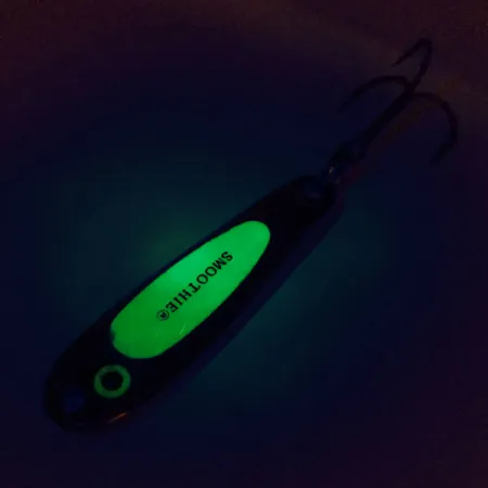 Hopkins Smoothie Skeddrag, Nickel/Grön/Rosa, 21g, Glow-insats, #10048