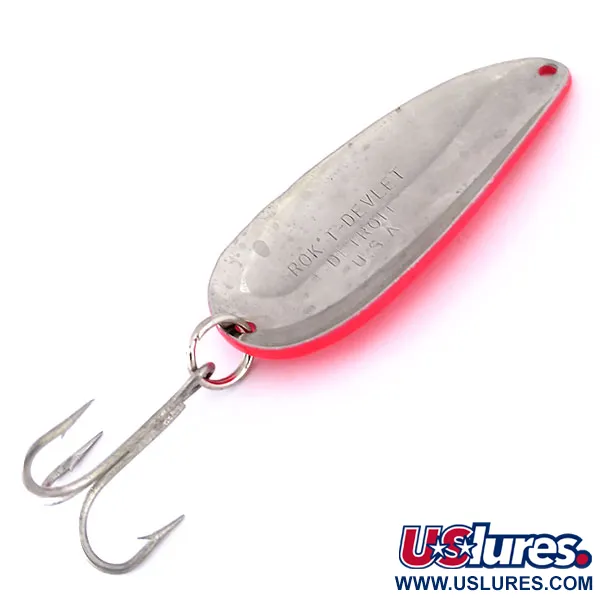 Eppinger Dardevle Rok't Devlet UV Skeddrag, Röd/Svart/Nickel, 35g, #10062