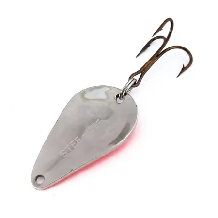 Acme Stee-Lee UV Skeddrag, Nickel / Orange, 14g, UV-aktiv, #10371