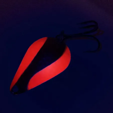 Acme Stee-Lee UV Skeddrag, Nickel / Orange, 14g, UV-aktiv, #10371