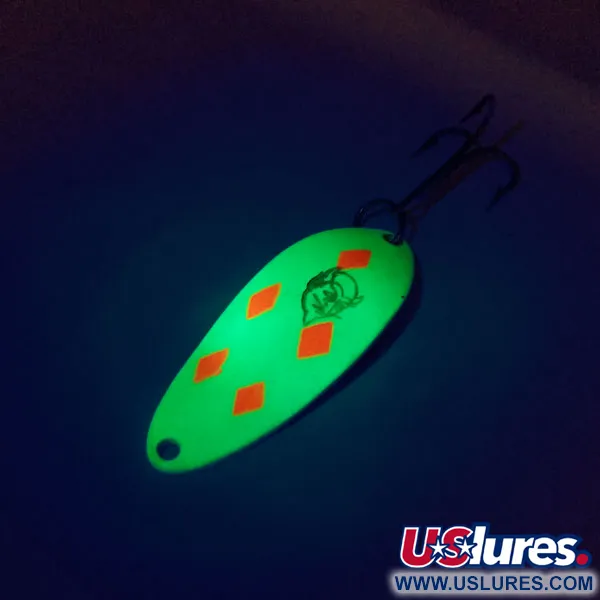 Eppinger Dardevle Devle Dog 5300 UV Skeddrag, Gul/Röd, 10g, UV, #10084