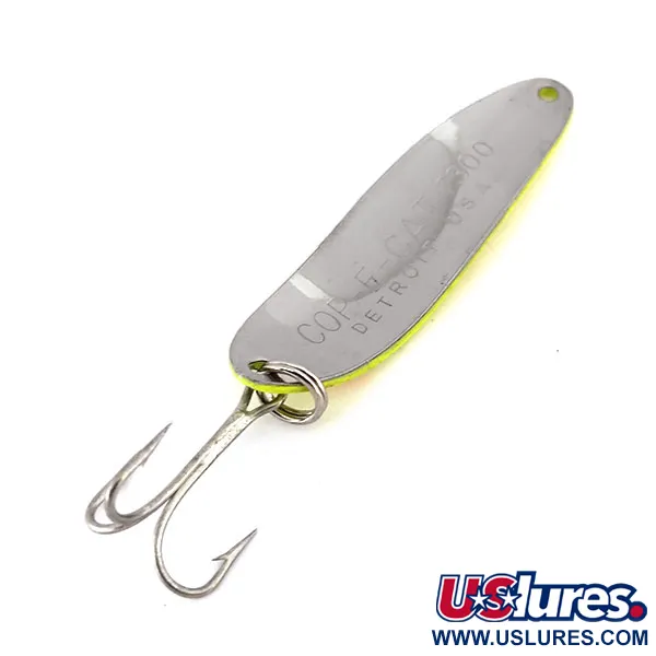 Dardevle Cop-E-Cat 7300 UV Skeddrag, Gul/Röd/Nickel, 10g, UV, #10110