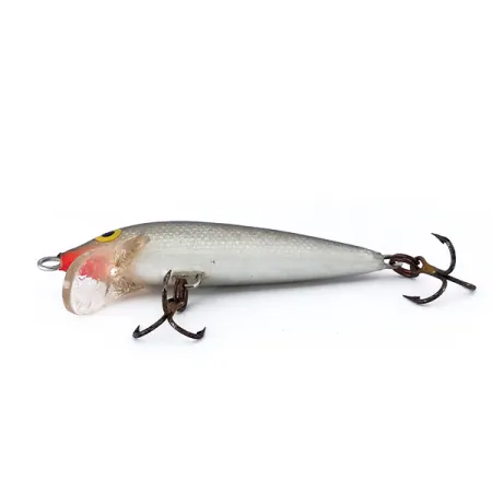 Rapala Original Floater F5 Wobbler, Silver (S), 2,3g, Balsaträ, #10119