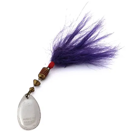 Mepps Aglia 2 dressed Spinnare, Silver, 4,7g, Bucktail, #10130