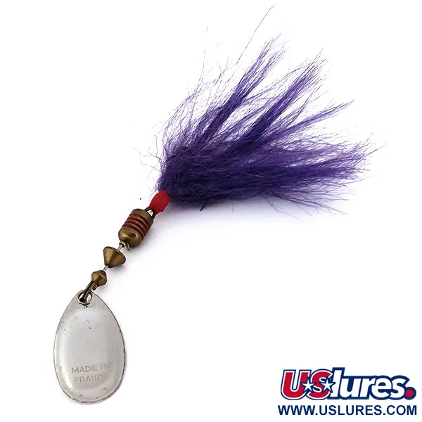 Mepps Aglia 2 dressed Spinnare, Silver, 4,7g, Bucktail, #10130