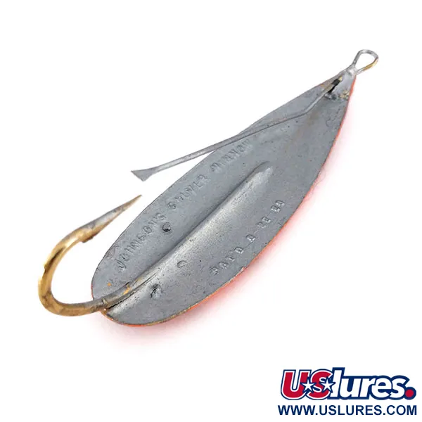 Johnson Silver Minnow UV Skeddrag, Orange Black Tiger, 17g, #10161