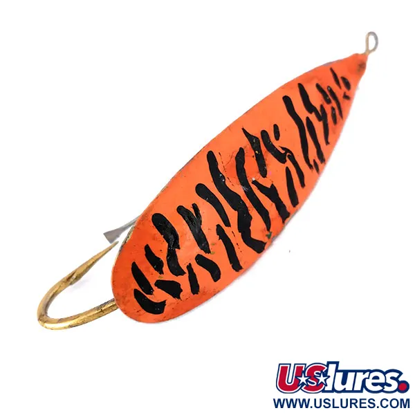 Johnson Silver Minnow UV Skeddrag, Orange Black Tiger, 17g, #10161