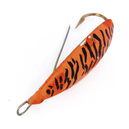 Johnson Silver Minnow UV Skeddrag, Orange Black Tiger, 17g, #10161