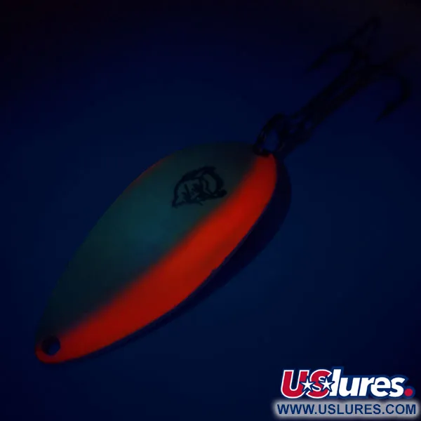 Eppinger Dardevle Devle Dog Skeddrag, Vit/Orange/Nickel, 18g, #10166