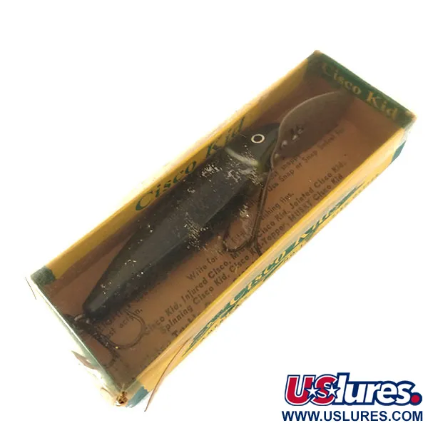 Wallsten Tackle Cisco Kid Wobbler, Svart, 14g, Justerbar sked, #10173