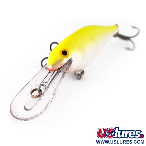 Rapala Shad Rap Deep Runner 07 Wobbler, Chartreuse, 8g, Balsa, #10188