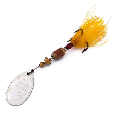 Mepps Aglia 2 dressed Spinnare, Grön Metallic, 4,7g, Trekrok, #10197