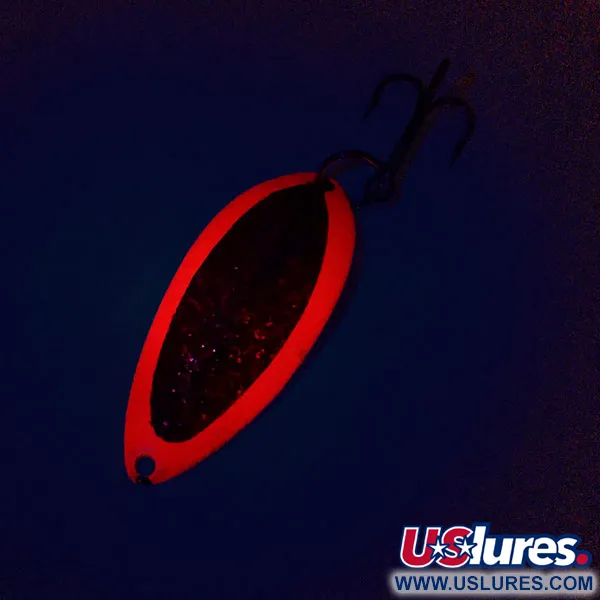 Dardevle Devle Dog 5400 Skeddrag, Fluo-Röd/Nickel, 14g, Glow, #10211