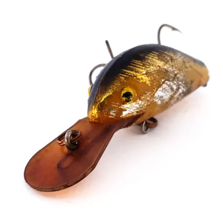 Bill Norman Little Scooper Wobbler, Guld, 7g, Dyksked, #10214
