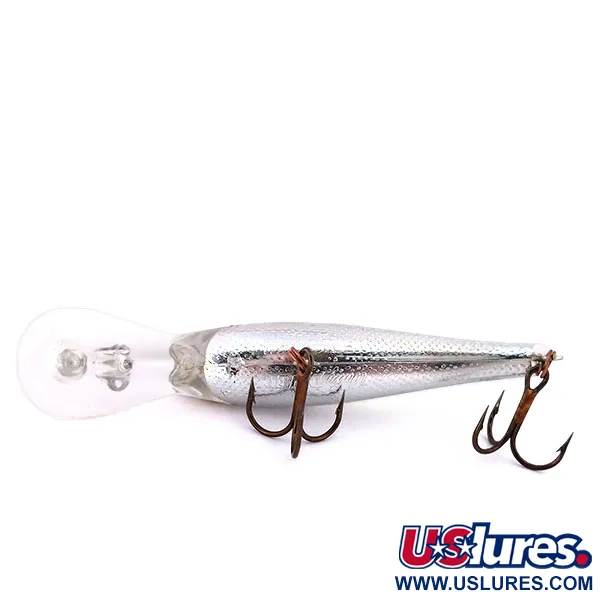 Cotton Cordell Wally Diver Wobbler, Silver/Chartreuse, 7g, Glow, #10217