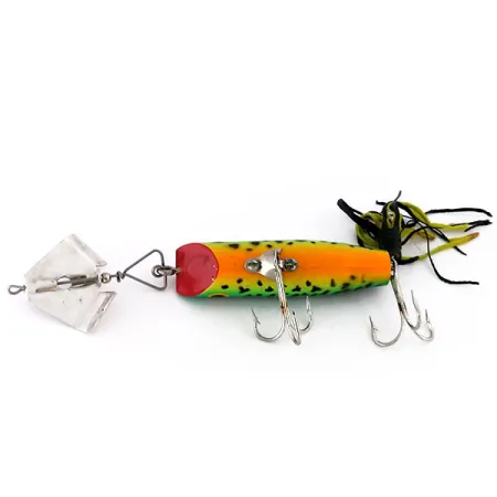 Fred Arbogast Sputterbuzz Ytbete, Fire Tiger, 10g, Propeller, #10222