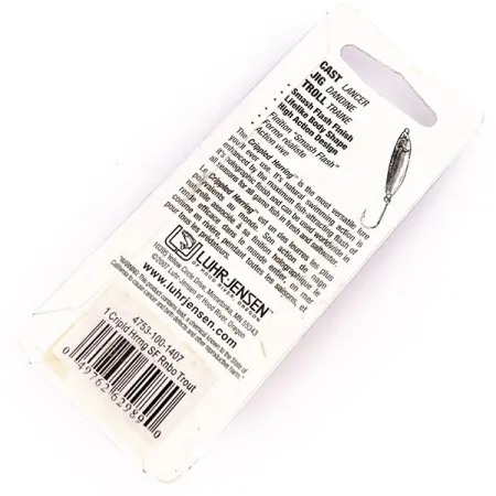 Luhr Jensen Crippled Herring Skeddrag, Rainbow Trout, 28g, Flash, #10238