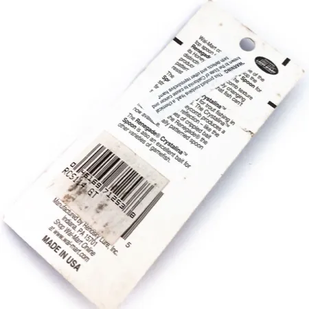 Renegade Crystalina Spoon Skeddrag, Hamrat guld/Orange, 11g, #10239