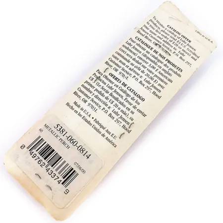 Luhr Jensen Nordic #60 Vertikalpirk, Fire Tiger, 56g, Oanvänd, #10240