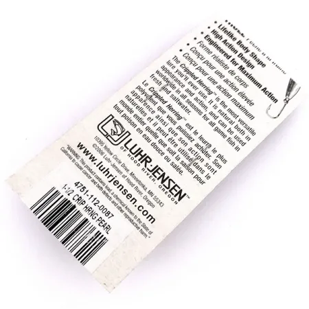 Luhr Jensen Crippled Herring Jig, Pink Pearl, 42g, Enkelkrok, #10376