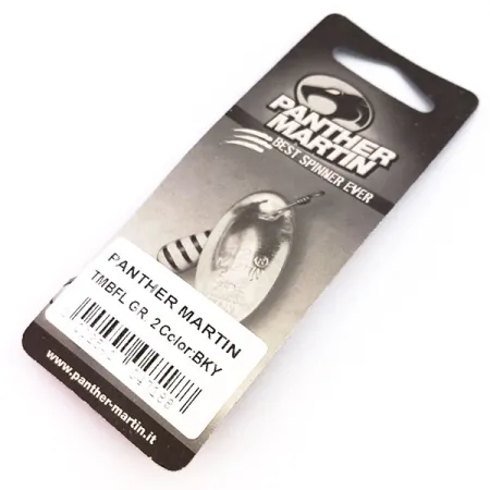 Panther Martin 2 Spinnare, Black / Yellow, 2.5g, In-line sked, #10242