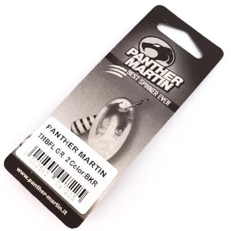 Panther Martin 2 Spinnare, Svart / Röd, 2.5g, Prickig, #10247