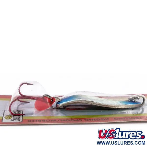 Luhr Jensen Krocodile Die #3 Holographic Skeddrag, Blå, 14g, #10252