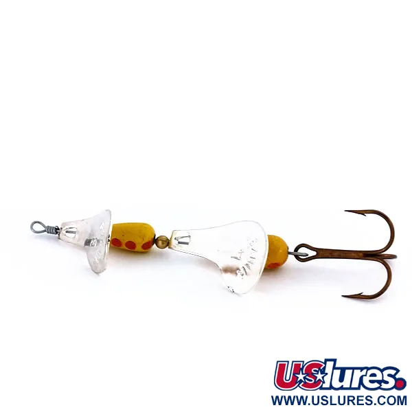 Panther Martin Minken Tandem Spinnare, Nickel/Gul/Röd, 14g, #10868