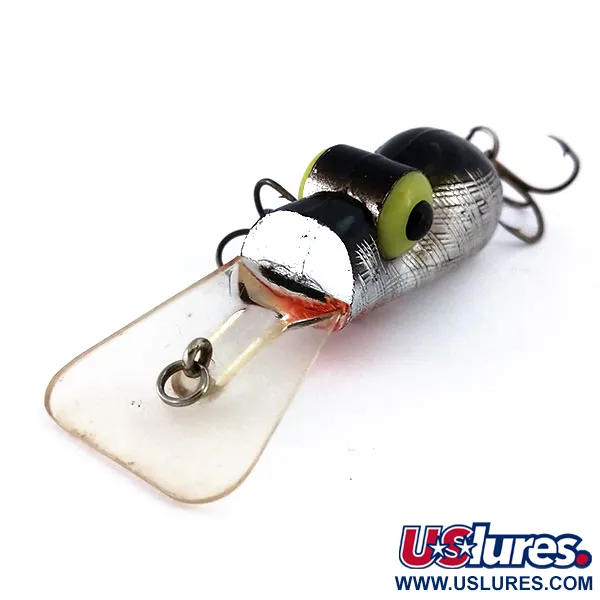 Rabble Rouser Roo-Tur Wobbler, Silver, 9g, Rutmönster, #10278