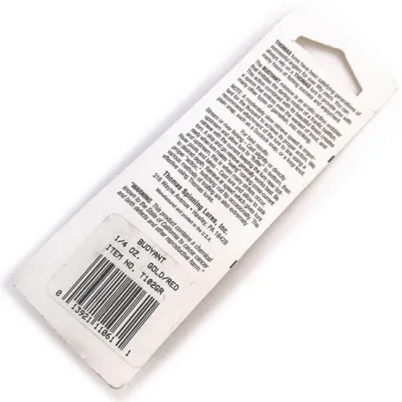 Thomas Buoyant Skeddrag, Red Trout, 7g, Guldpläterad Mässing, #10282