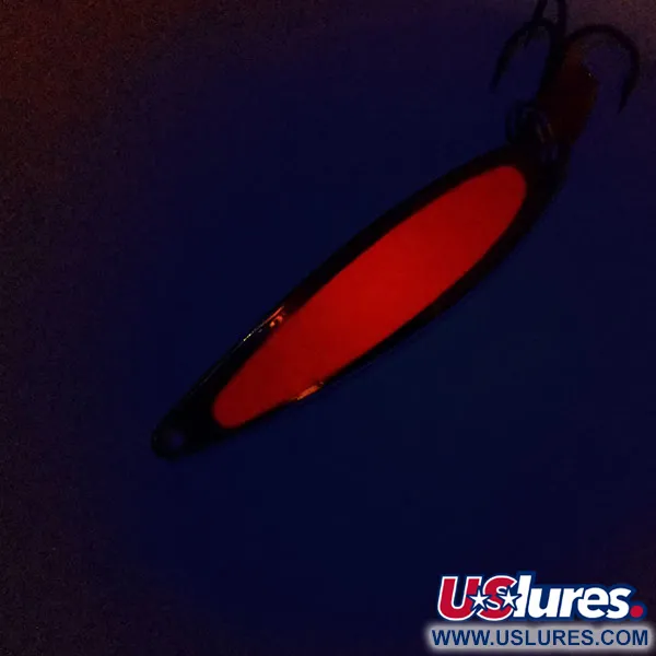 Bay de Noc Swedish Pimple 6 Pirk, Nickel/Orange, 14g, Glow, #10291