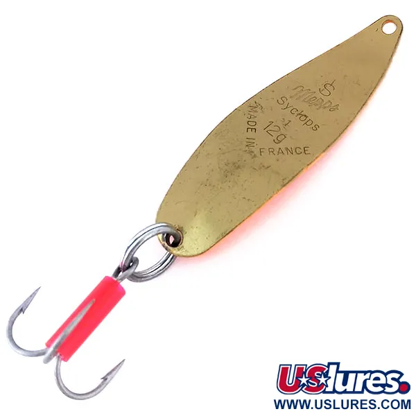 Mepps Syclops 1 Skeddrag, Orange, 12g, UV, #10305