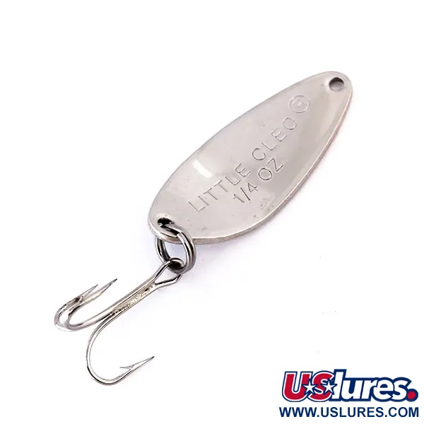 Acme Little Cleo Skeddrag, Nickel / Blå, 7g, Bred Profil, #10307