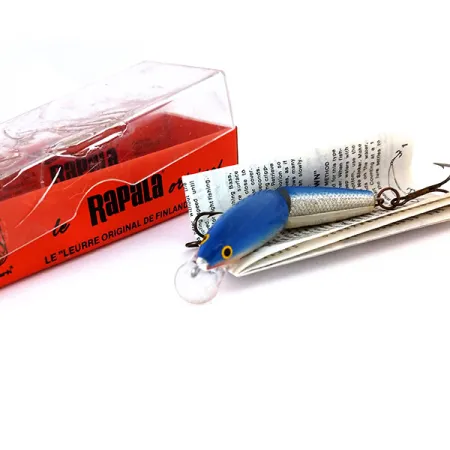 Rapala Jointed J-7 Ledat Bete, B (Blue), 4g, Balsa, #10318