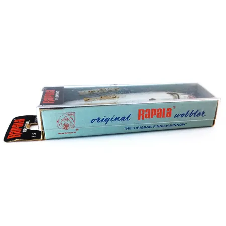 Rapala Original Floater F9 Wobbler, S (Silver), 4g, Balsa, #10319