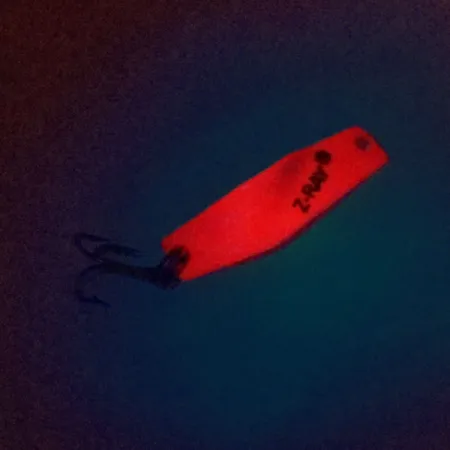 Z-RAY Lures Z-Ray Model 115 Skeddrag, Fluorescerande Röd, 4g, #10333