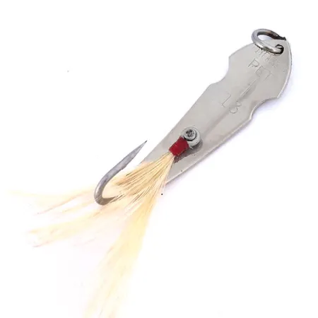 Tony Accetta Pet Spoon 13 Skeddrag, Nickel, 5g, Bucktail, #10335