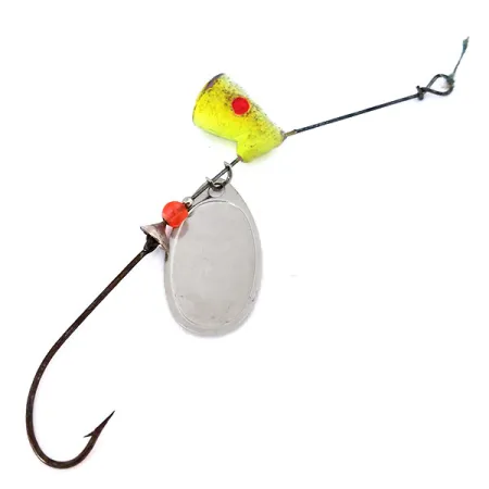Tiny Teaser Royal Canadian Spinnare, Nickel / Gul, 17g, #10348