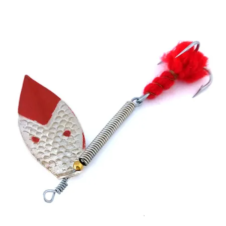 Panther Martin Francese Tirlindada con Lana Spinnare, Silver/Röd, 3g, #10351