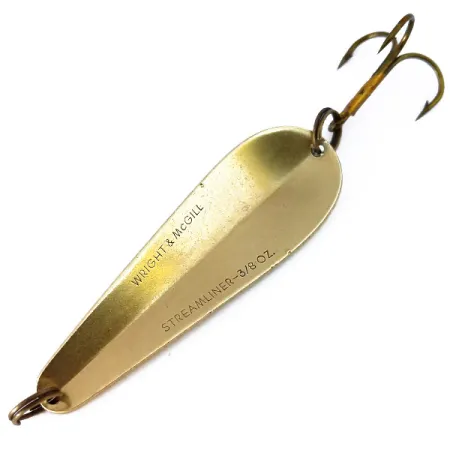 Wright & McGill Streamliner Skeddrag, Mässing, 11g, Långkastande, #10364