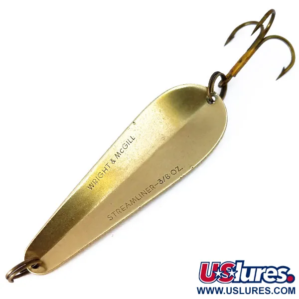 Wright & McGill Streamliner Skeddrag, Mässing, 11g, Långkastande, #10364