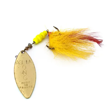 Mepps Aglia Long 4 Dressed Spinnare, Fluo, 17g, Bucktail, #10380